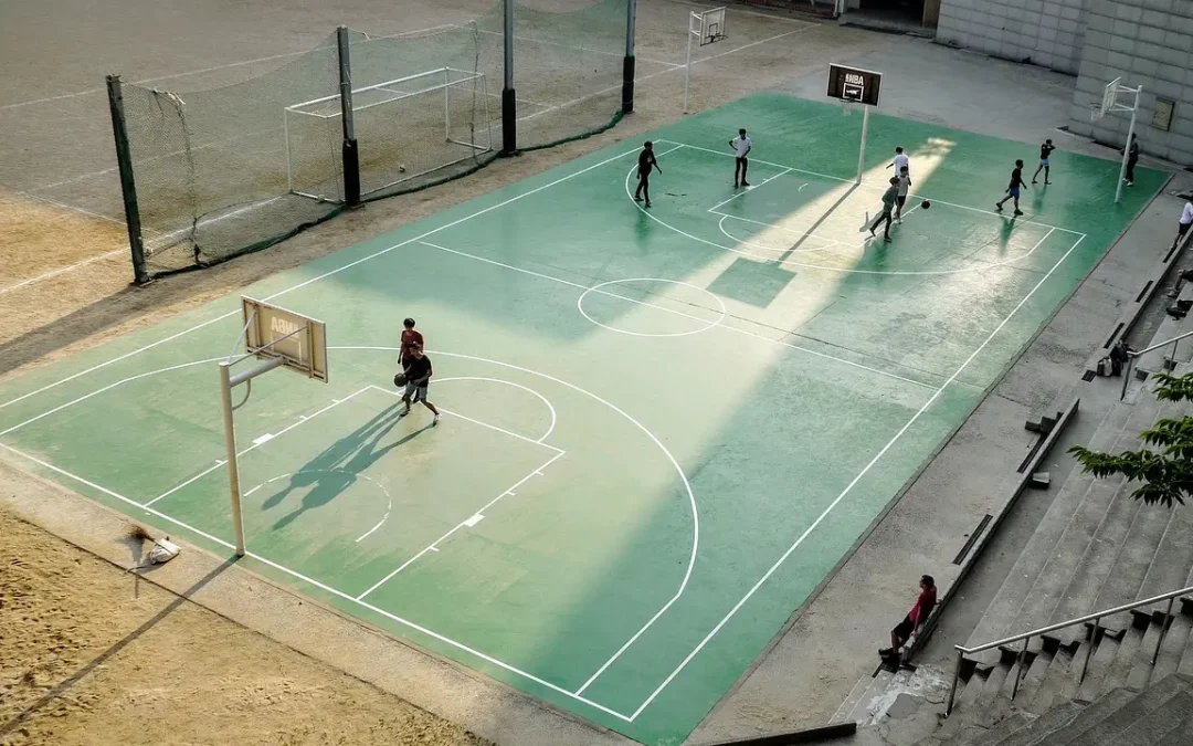 terrain de basket