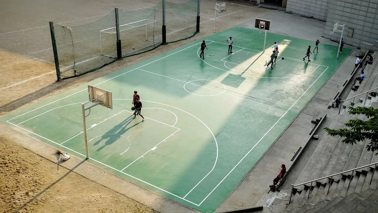 terrain de basket